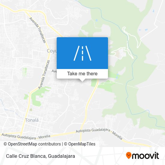 Calle Cruz Blanca map