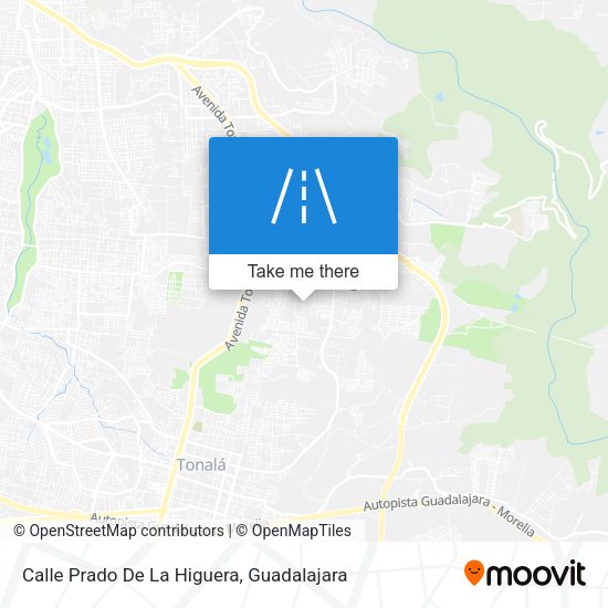 Calle Prado De La Higuera map