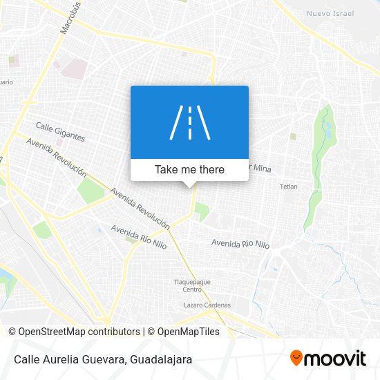 Mapa de Calle Aurelia Guevara