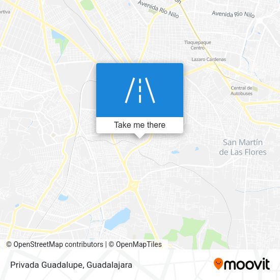 Mapa de Privada Guadalupe