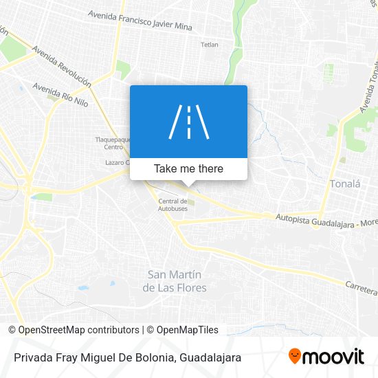 Privada Fray Miguel De Bolonia map