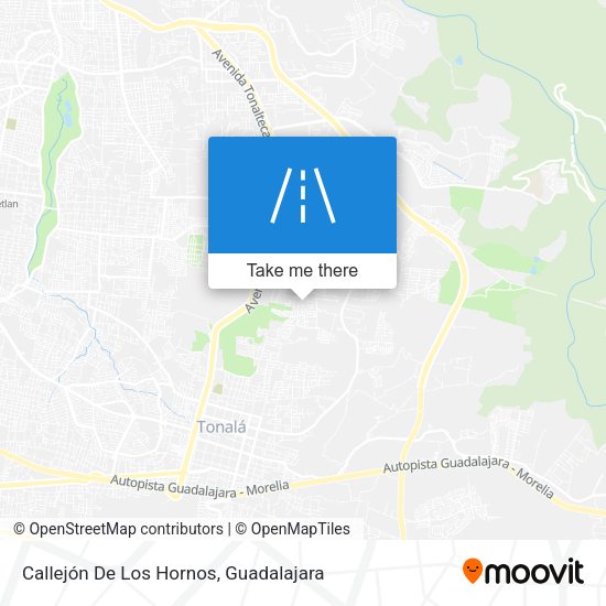 Callejón De Los Hornos map
