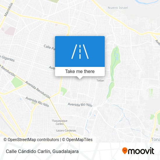 Calle Cándido Carlín map