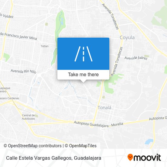 Calle Estela Vargas Gallegos map