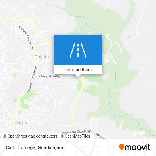 Calle Córcega map