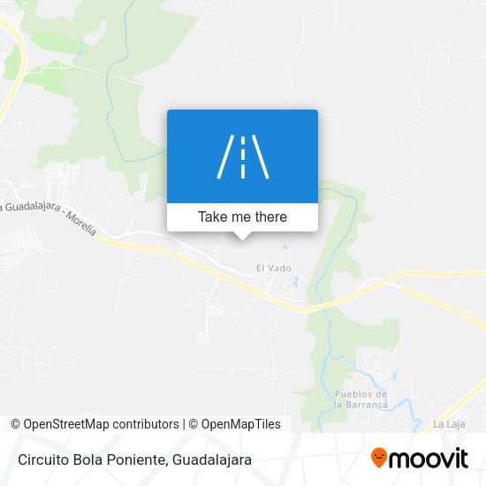 Circuito Bola Poniente map