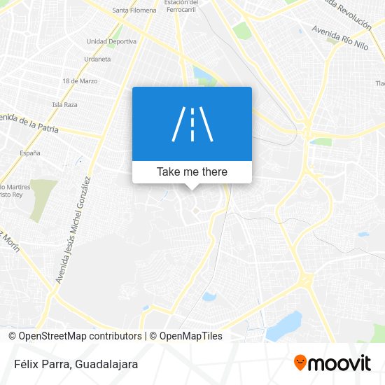 Mapa de Félix Parra