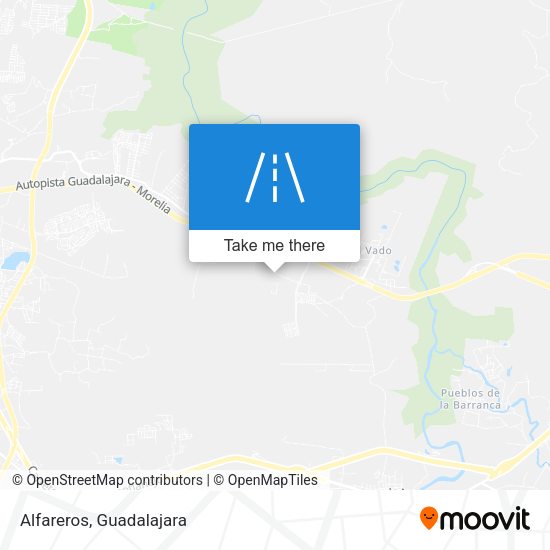 Mapa de Alfareros