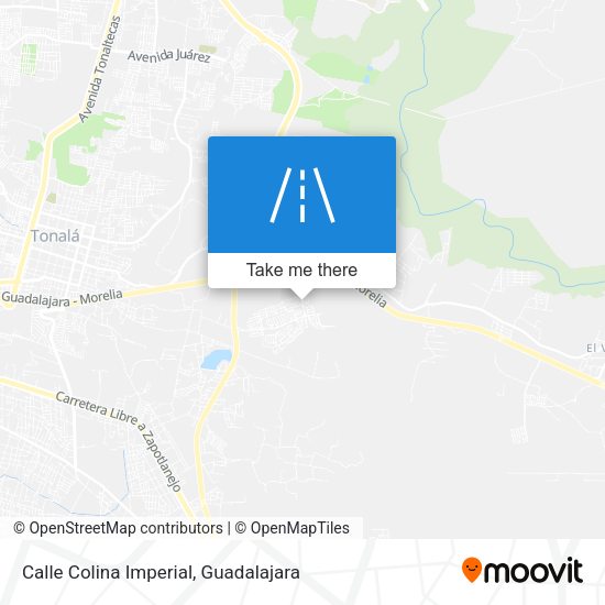 Calle Colina Imperial map