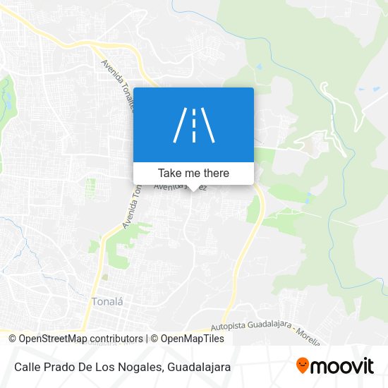 Calle Prado De Los Nogales map