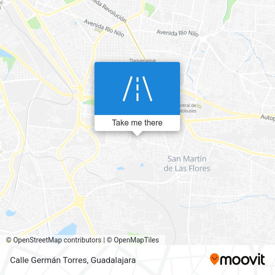 Calle Germán Torres map