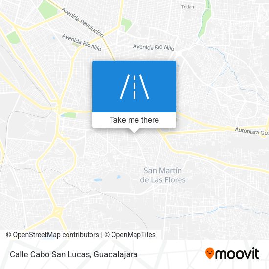 Calle Cabo San Lucas map