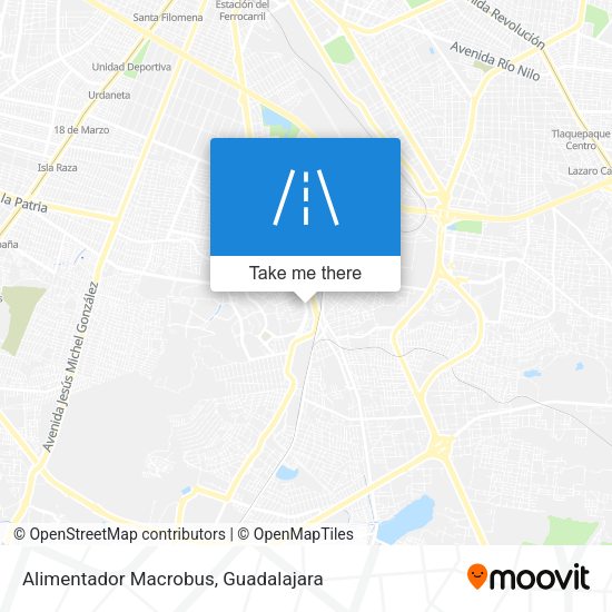 Alimentador Macrobus map