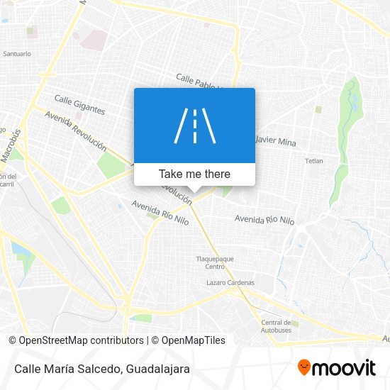 Calle María Salcedo map