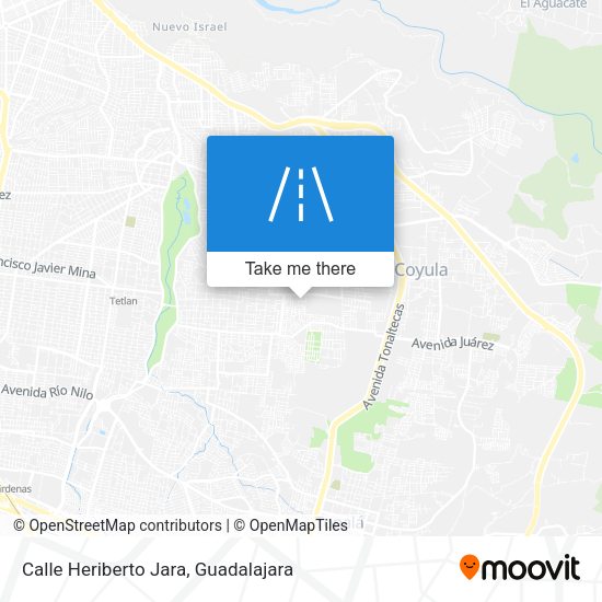 Calle Heriberto Jara map