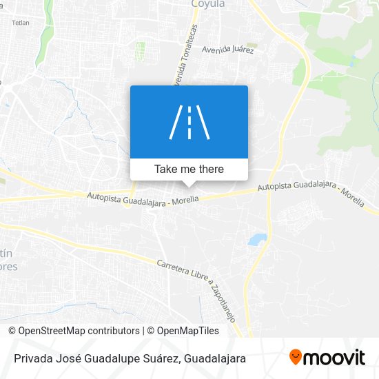Privada José Guadalupe Suárez map