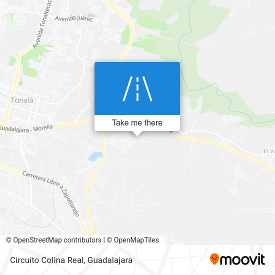 Circuito Colina Real map