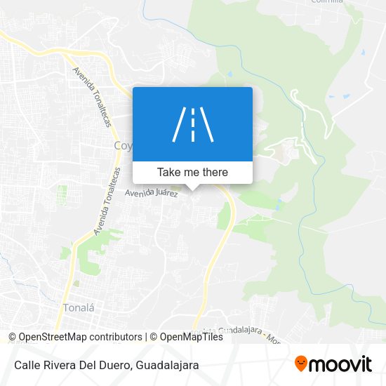 Calle Rivera Del Duero map