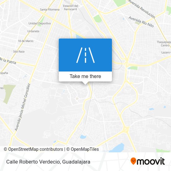 Calle Roberto Verdecio map