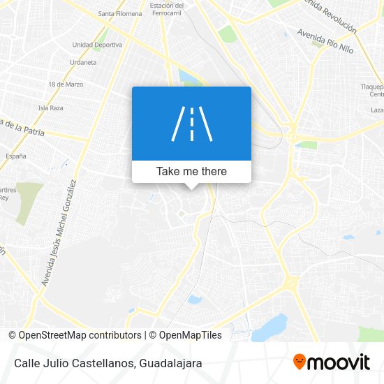 Calle Julio Castellanos map