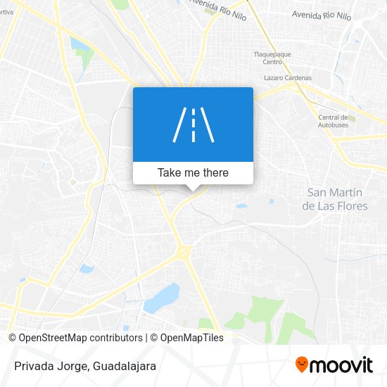Mapa de Privada Jorge