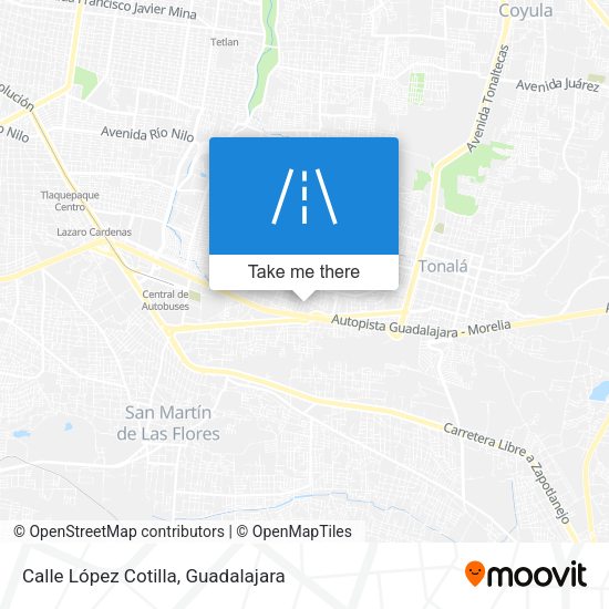 Mapa de Calle López Cotilla