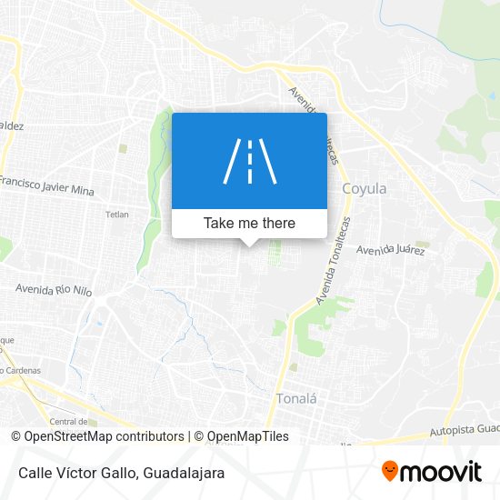 Calle Víctor Gallo map