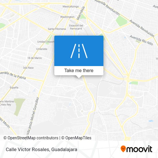 Calle Víctor Rosales map