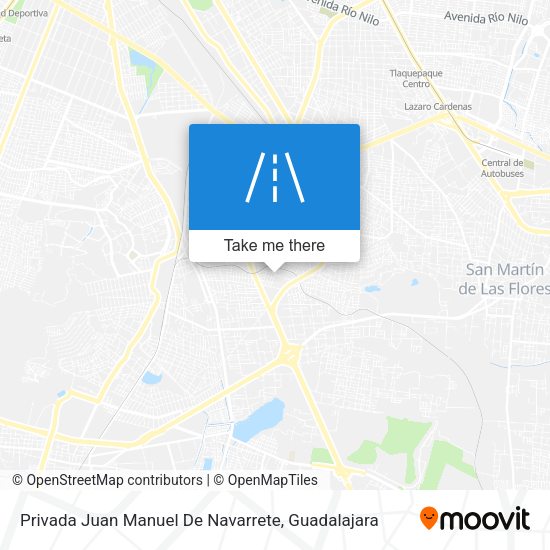 Privada Juan Manuel De Navarrete map