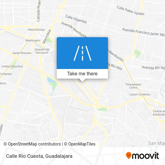 Calle Río Cuesta map