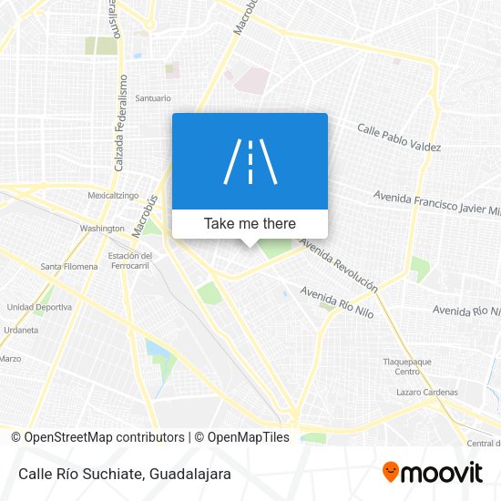Calle Río Suchiate map