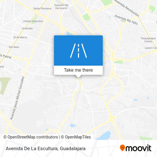 Avenida De La Escultura map
