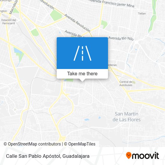 Calle San Pablo Apóstol map