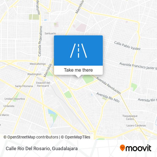 Calle Río Del Rosario map