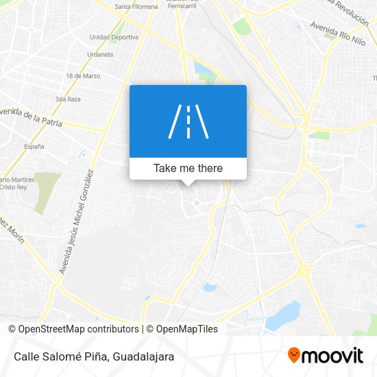 Calle Salomé Piña map