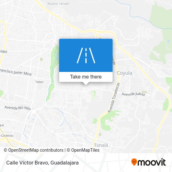 Calle Víctor Bravo map