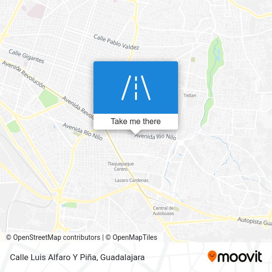 Calle Luis Alfaro Y Piña map