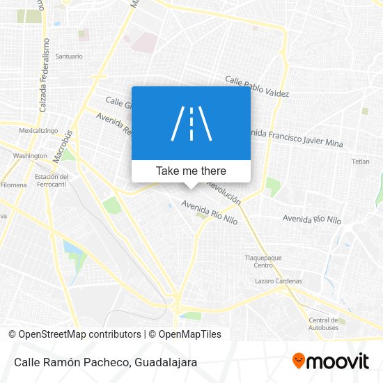Mapa de Calle Ramón Pacheco