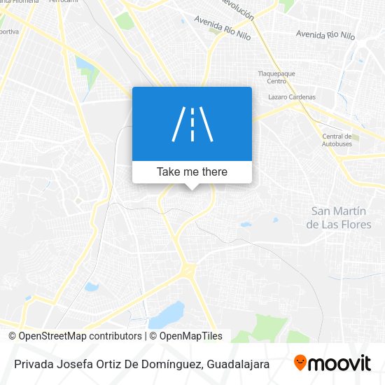 Privada Josefa Ortiz De Domínguez map
