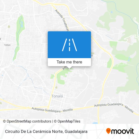 Circuito De La Cerámica Norte map