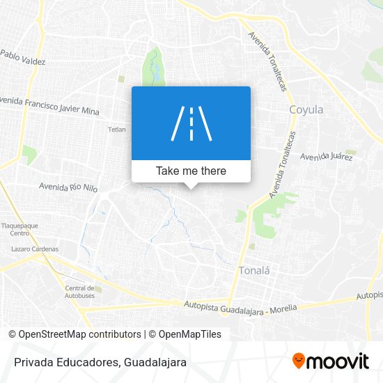 Mapa de Privada Educadores
