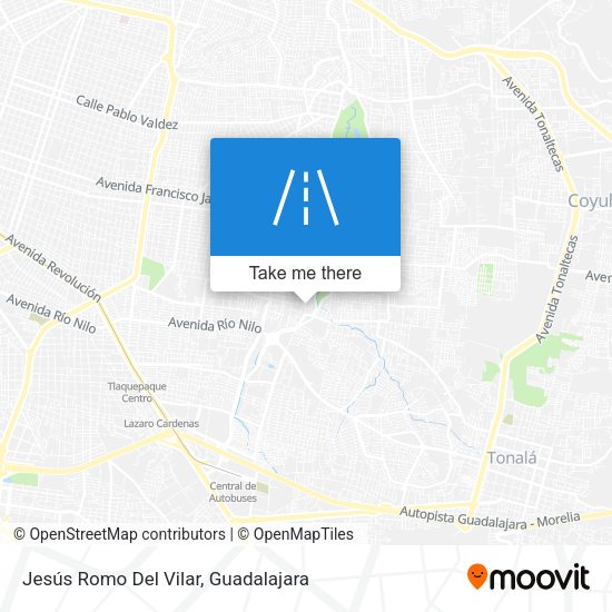 Mapa de Jesús Romo Del Vilar