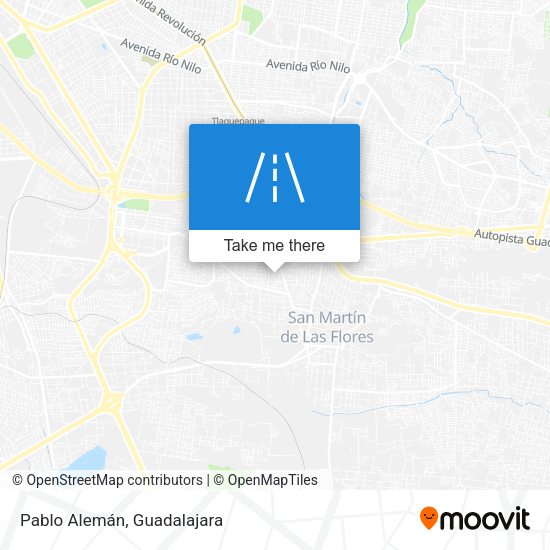 Pablo Alemán map