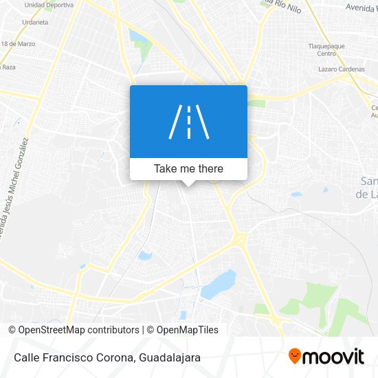 Calle Francisco Corona map