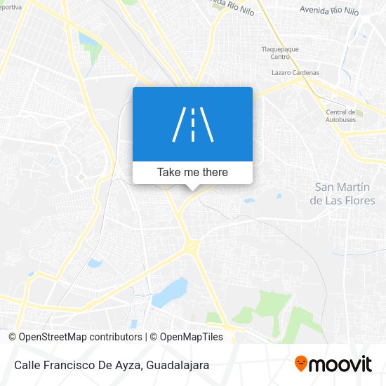 Calle Francisco De Ayza map