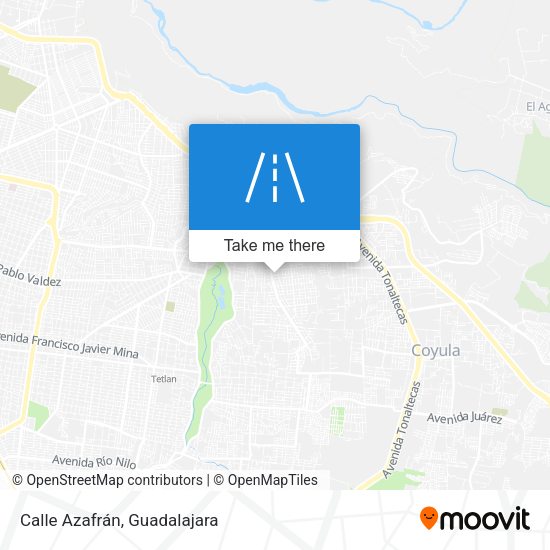Calle Azafrán map