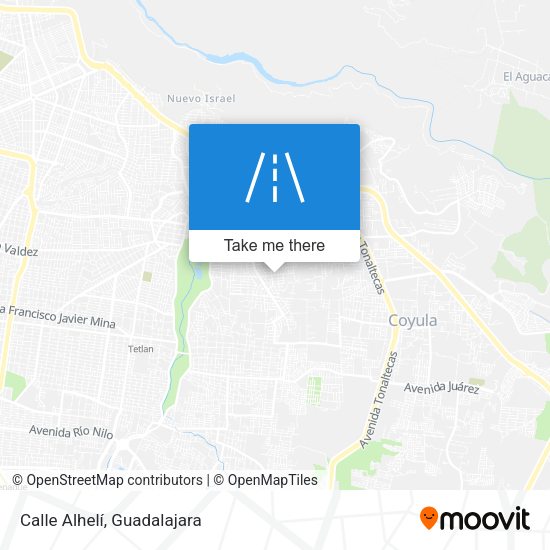Calle Alhelí map