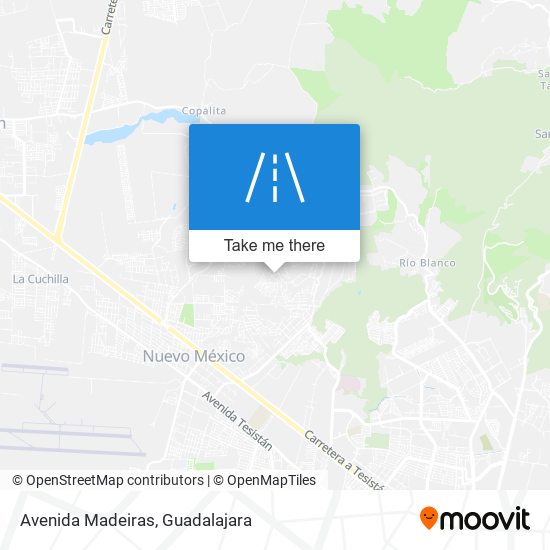 Avenida Madeiras map