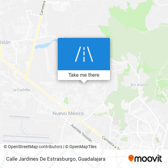 Calle Jardines De Estrasburgo map