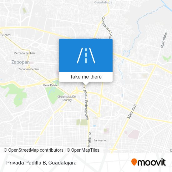 Privada Padilla B map
